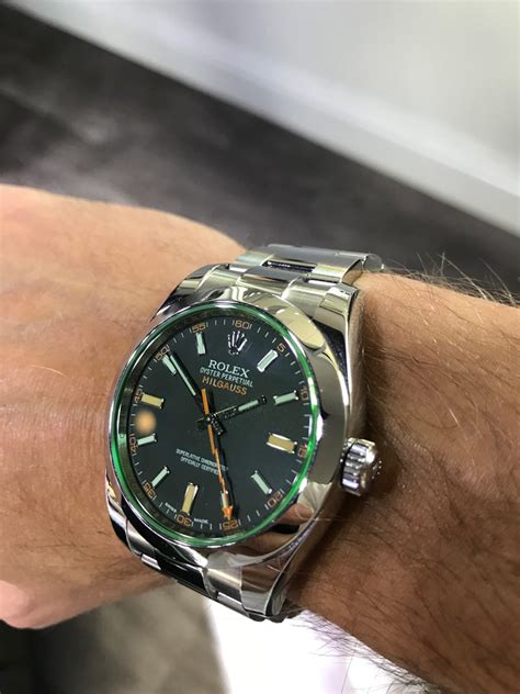 rolex milgauss gv for sale|rolex milgauss gv discontinued.